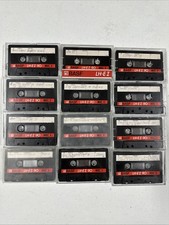 BASF LH Extra I LH-EI 90 Cassette Tapes Used Lot Of 12