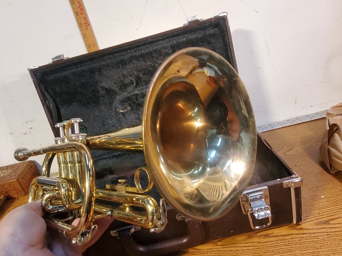 Yamaha YCR 231 Cornet With Back Mouthpiece In Original Hard Case