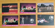 Vtg Lot Of Four Postcards, Los Angeles 1984 Olympics California USA, Unused 