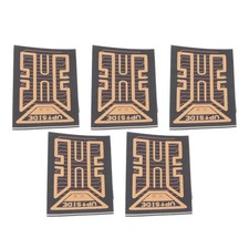 5PCS Phone Signal Stickers Black Gold Enhancer For Improved Reception For Mounta