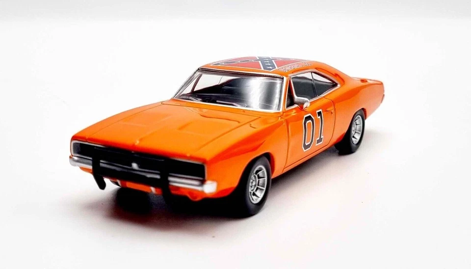 Modellino auto statico scala 1/43 die cast Dodge charger 1969 General Lee norev - Immagine 3 di 4