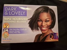 Dark and Lovely Triple Nourished Silkening Relaxer