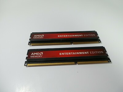 AMD Entertainment Edition 4GB (2x2GB) RAM PC3-10600 DDR3-1333 SDRAM AE32G1339U1