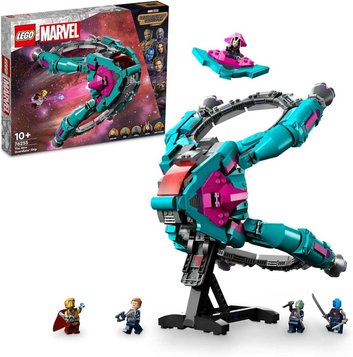 LEGO 76255 Super Heroes: The New Guardians' Ship 10+ Block Toy