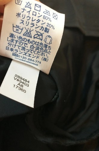 Lands' End Womens Size 16 B Black High Neck Tankini Swimsuit Top Tank Top New - Picture 9 of 11