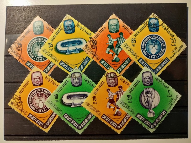 1966 South Arabia Stamps(World Cup-London),CTO,NH,OG