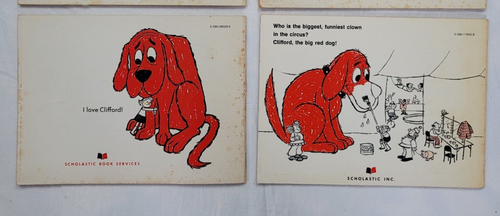 7 Vtg Clifford Red Dog Paperback Books Halloween Good Deeds Tricks Hollywood 70s - Picture 10 of 22