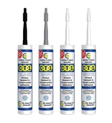 CT1 SEALANT AND CONSTRUCTION ADHESIVE BOX OF 12