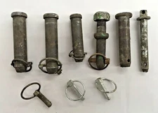 Trailer Hitch Bolts With Pins (Lot of 9)