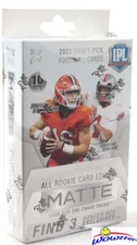 2021 Wild Card Draft WHITE MATTE Football EXCLUSIVE Factory Sealed HANGER Box!