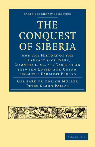 Conquest of Siberia Müller Pallas Paperback Cambridge University Press