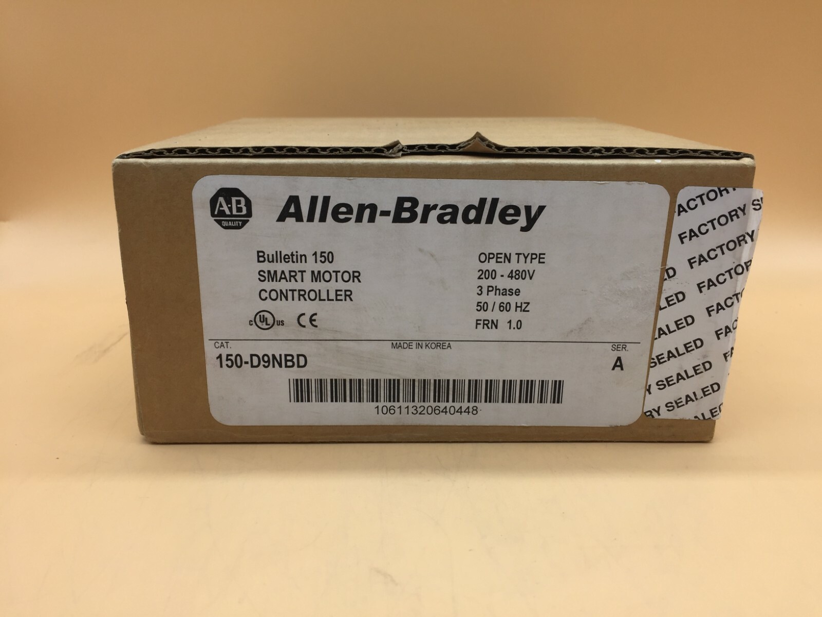 Allen Bradley 150-D9NBD Smart Motor Controller 200-480V triphasé