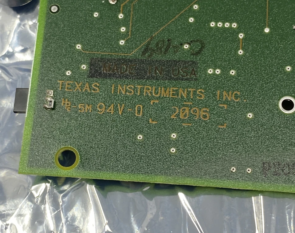 1 Texas Instruments PCB MODULE P2096 ASSY9804420 Switch LED SPEAKER - NEW - Image 4 of 4