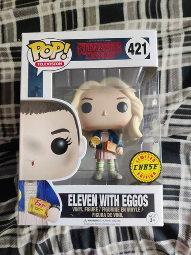 funko pop eleven with eggos chase stranger things 421