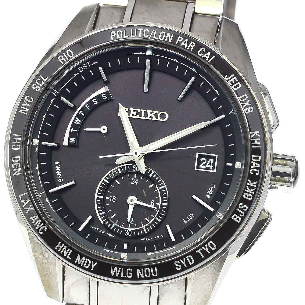 SEIKO BRIGHTZ ブライツ SAGA167 8B54-0BC0 Watch】 SEIKO SAGA167/8B54-0BC0 Brightz Solar Radio Men's