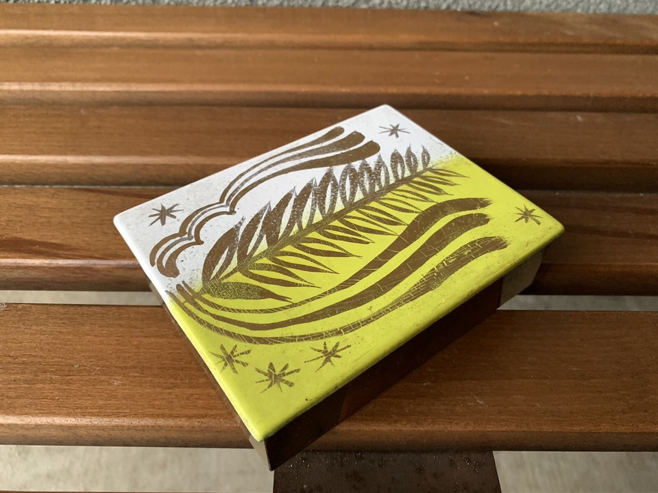 Edward Winter is a celebrated American enamel artist — a signed bronze enamel box from him is a genuine museum-quality collectible, not just decor.