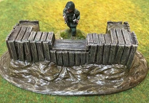 Diorami in legno per il modellismo statico