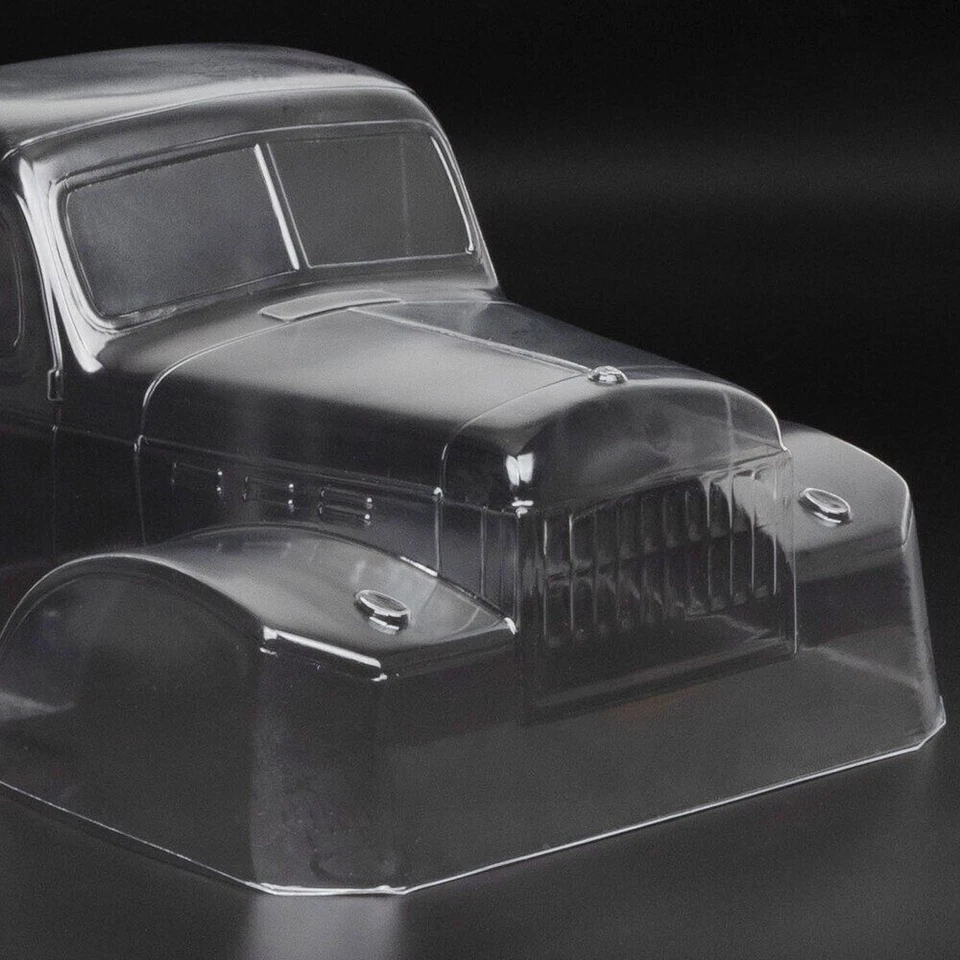 PC Clear Body for RC 1/10 Dodge Power Wagon Cab Crawler Axial SCX10 TRX4 YIKONG - Image 3 of 4