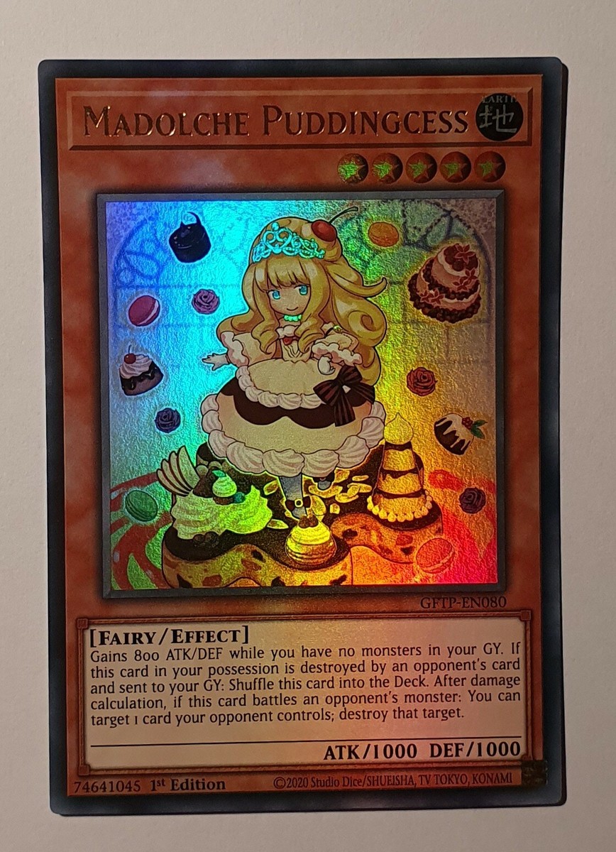 Yugioh GFTP-EN080 Madolche Puddingcess 1st Edition Ultra Rare NM | eBay Yugioh GFTP-EN080 Madolche Puddingcess 1st Edition Ultra Rare NM | eBay