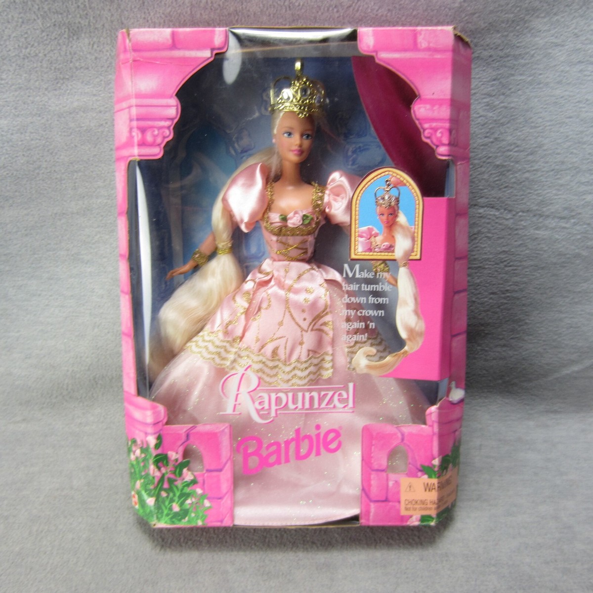 Vintage Mattel Rapunzel Barbie Doll 17646 Pink Box | eBay