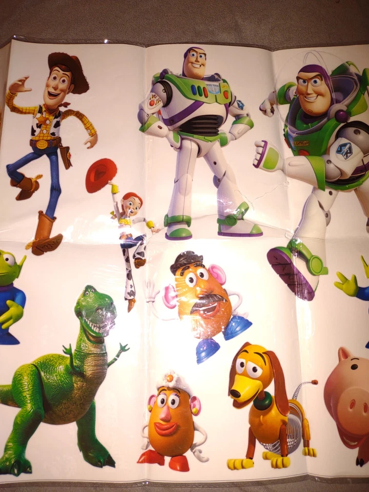 Toy Story 2  (13) Piece Wall Decals New Woody Jessie Buzz Aliens & More Kids  - Image 4 of 4