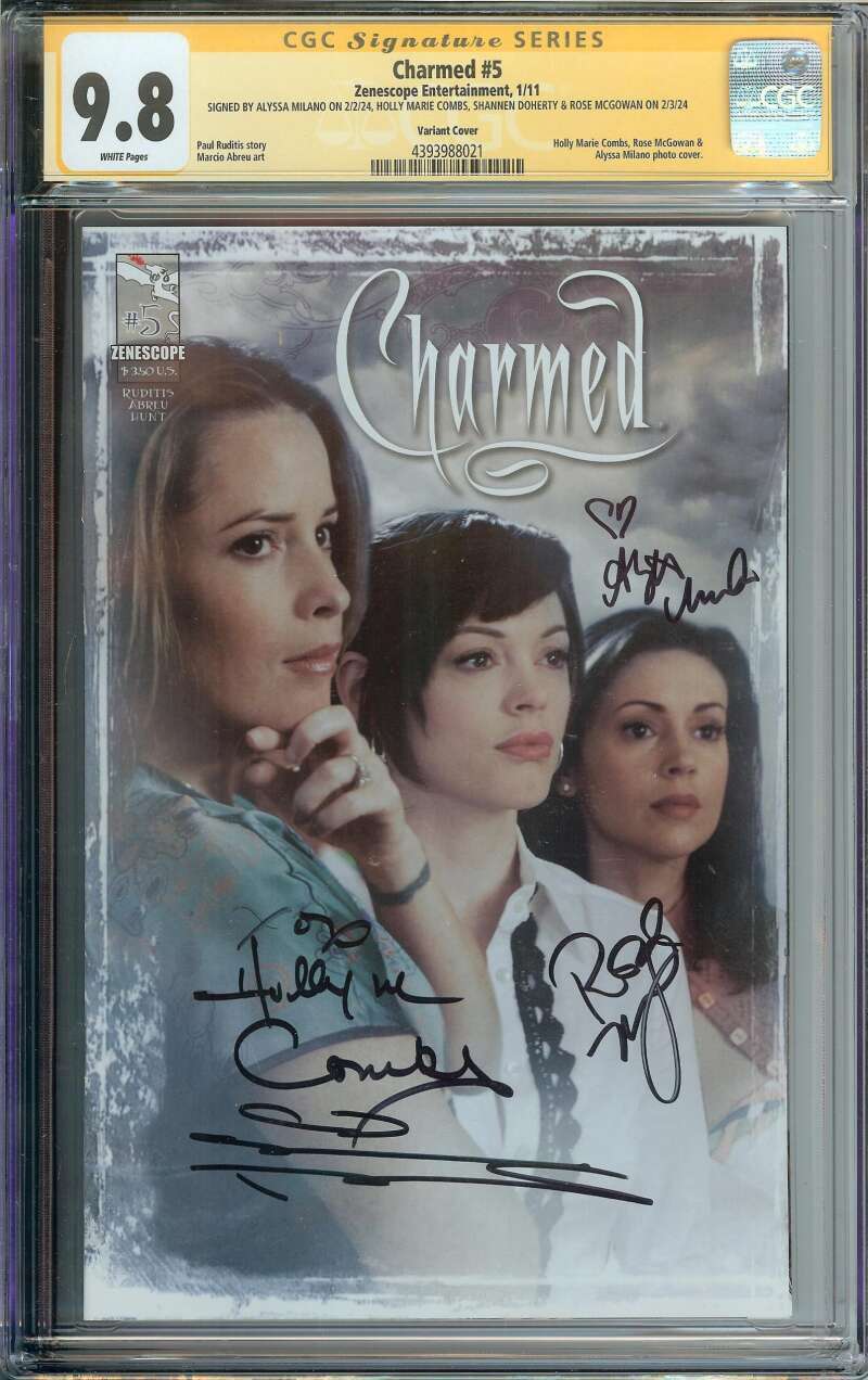 Charmed #4 Value - GoCollect, image size:800x1272