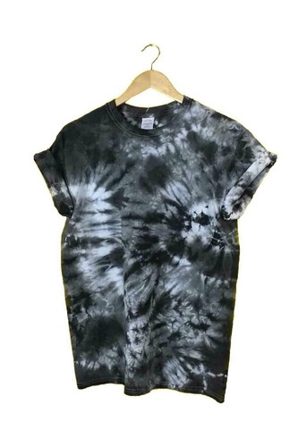 Womens Tie Dye T Shirt Top Tee Tye Die Music Festival Hipster Indie Retro tshirt - Picture 5 of 21