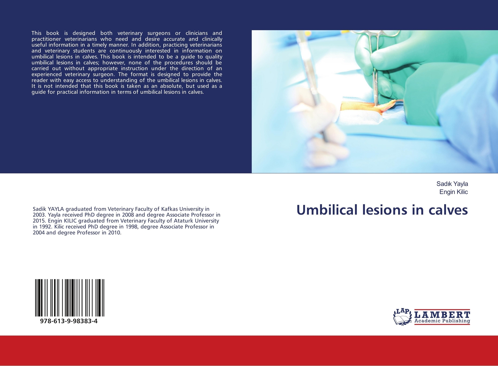 Thumbnail - Umbilical Lesions In Calves | Sad¿k Yayla (u. A.) | Taschenbuch |