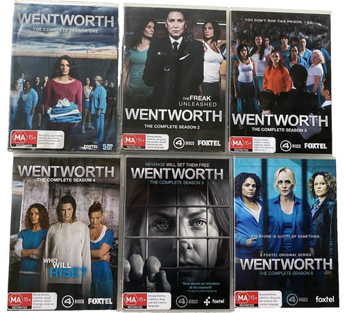 Wentworth: Complete Series 1 - 6 (DVD, 2018) Season 1 2 3 4 5 & 6 Crime Drama TV - Foto 6 di 21