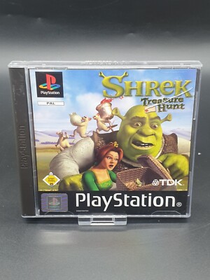 Shrek   Treasure Hunt   PS1 Spiel   PAL   OVP   Top Zustand