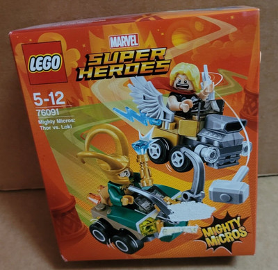 LEGO  76091 Super Heroes Mighty Micros: Thor vs. Loki NEU OVP (001)