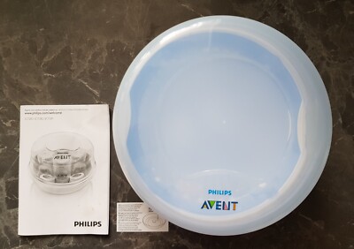 Philips Avent Microwavable Baby Bottle Steriliser with Instructions VGC  UK
