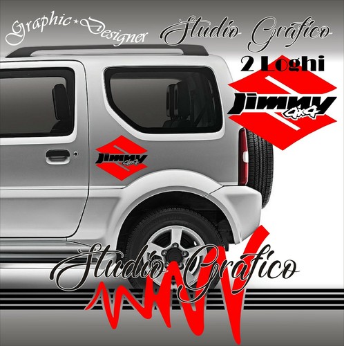 Kit 2 Adesivi Cinghiale Off Road 4x4 Fuoristrada - RP Grafica - Foto 6