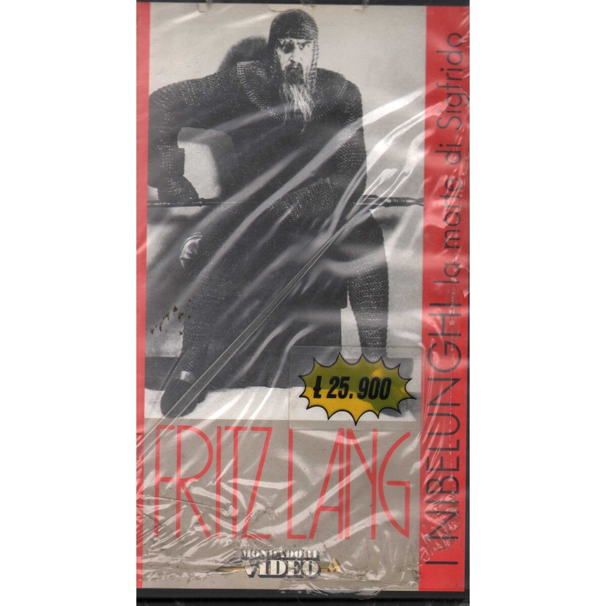 The Nibelungs: Death of Sigfried VHS Fritz Lang Univideo - MVM08024 Sealed