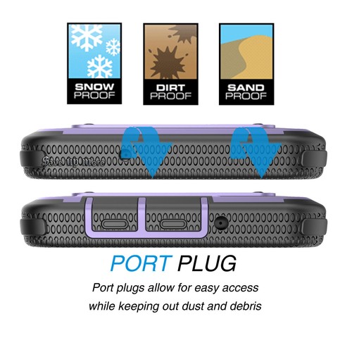 For Samsung Phone Shockproof Case With Belt Clip Kickstand + Screen Protector - 第 48/48 張圖片