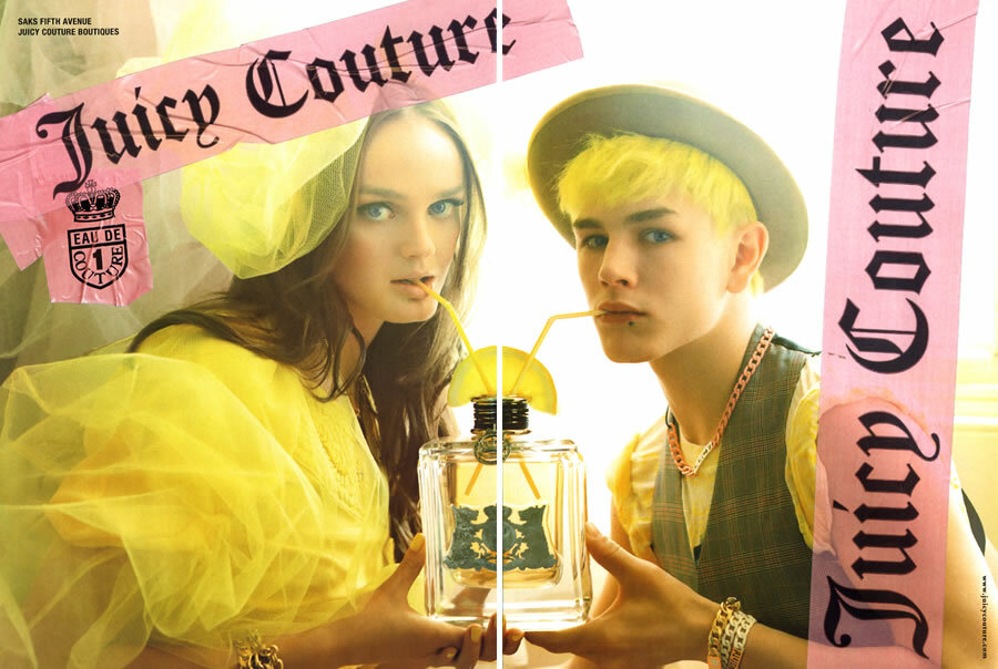 2009 Juicy Couture Tim Walker Lisa Cant Bow 2-page MAGAZINE AD | eBay