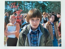NOAH SNAP In Person Signed Autograph 20x25cm Stranger Things