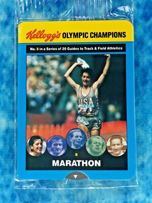 Kellogg's Olympic Champions Sealed Packet 1991 #8 Marathon