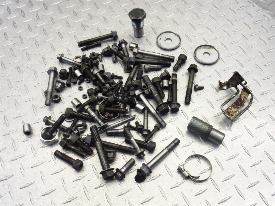 1997 96-99 Yamaha XVZ1300 Royal Star 1300 Hardware Nut Bolt Fairing Engine Motor - Image 3 of 4