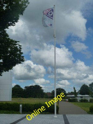 Foto 12x8 Ordnance Survey - Flying the Flag Totton Die OS-Flagge weht in f c2014