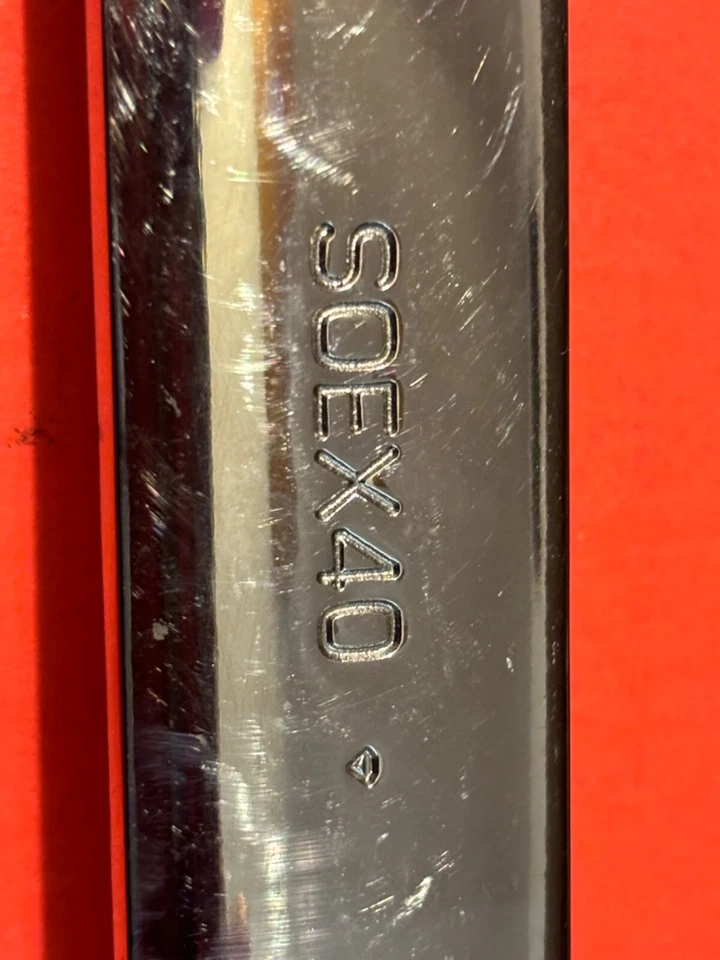 Juego de llaves combinadas Snap-on Tools EE. UU. NUEVO 6 piezas TAMAÑOS GRANDES SAE Flank Drive Plus Foto 2 de 4