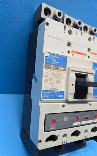 Westinghouse LD3600F 600A 600V 3POLE CIRCUIT BREAKER W/ LT3600T TRIP - Picture 5 of 8