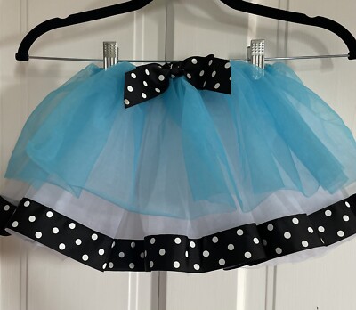 Weissman Dance Pageant Tutu Tulle Skirt SC (6/6X) Turquoise