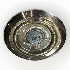 Ancien cendrier Taureau en plaqué argent - PM Italie Horoscope Bélier Bélier Bélier