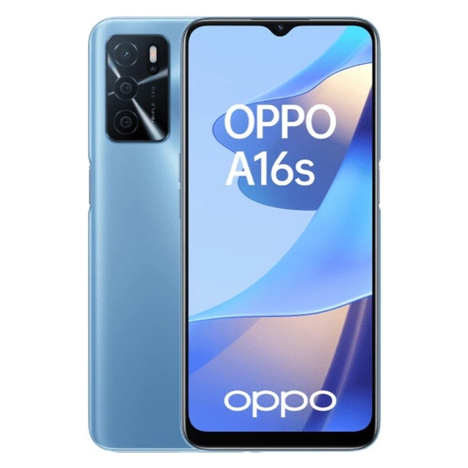 Smartphone Oppo A16s Dual-SIM 64GB Azul Perla Android NUEVO