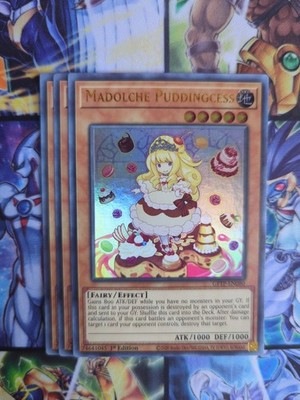 Yu-Gi-Oh x3 Madolche Puddingcess GFTP-EN080 Ultra Rare 1st Edition NM