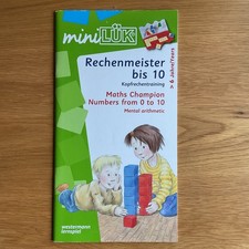 Mini Lük. Rechenmeister bis 10 von Michael Junga (2008, Pamphlet)