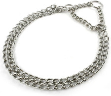 Dog Training Collars Chain Martingale Pet Dog Collar Pinch Metal Slip Stainless