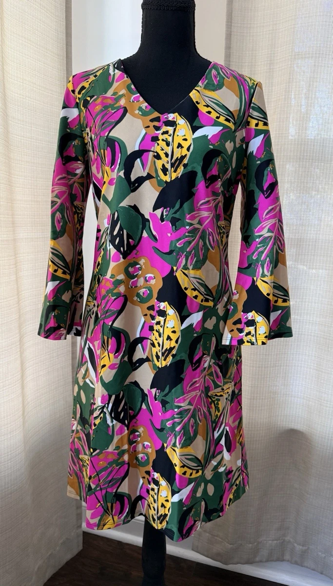 chinese dress ladies Black Long Sleeve Midi Dress - Large main image 1