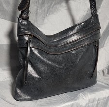 HOBO Black Soft Leather Crossbody Bag Purse